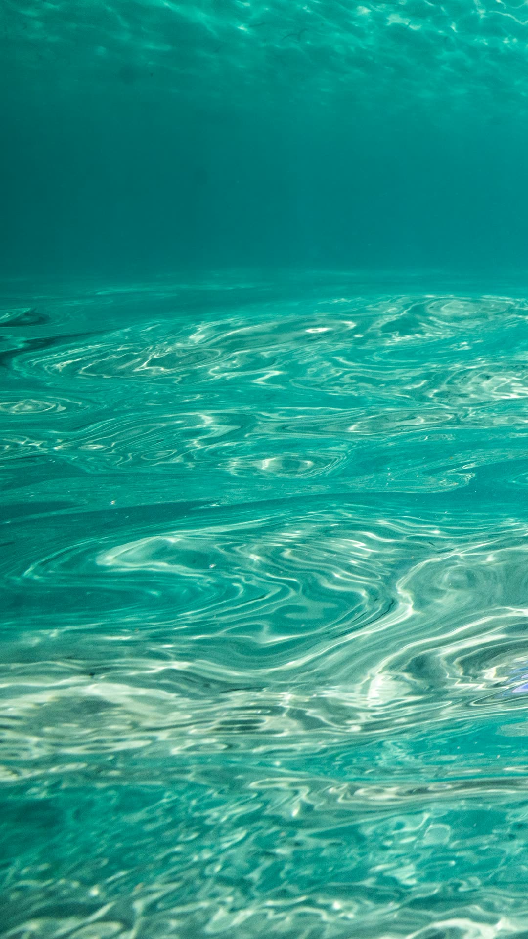 Crystal-clear turquoise water off the Dominican Republic coast